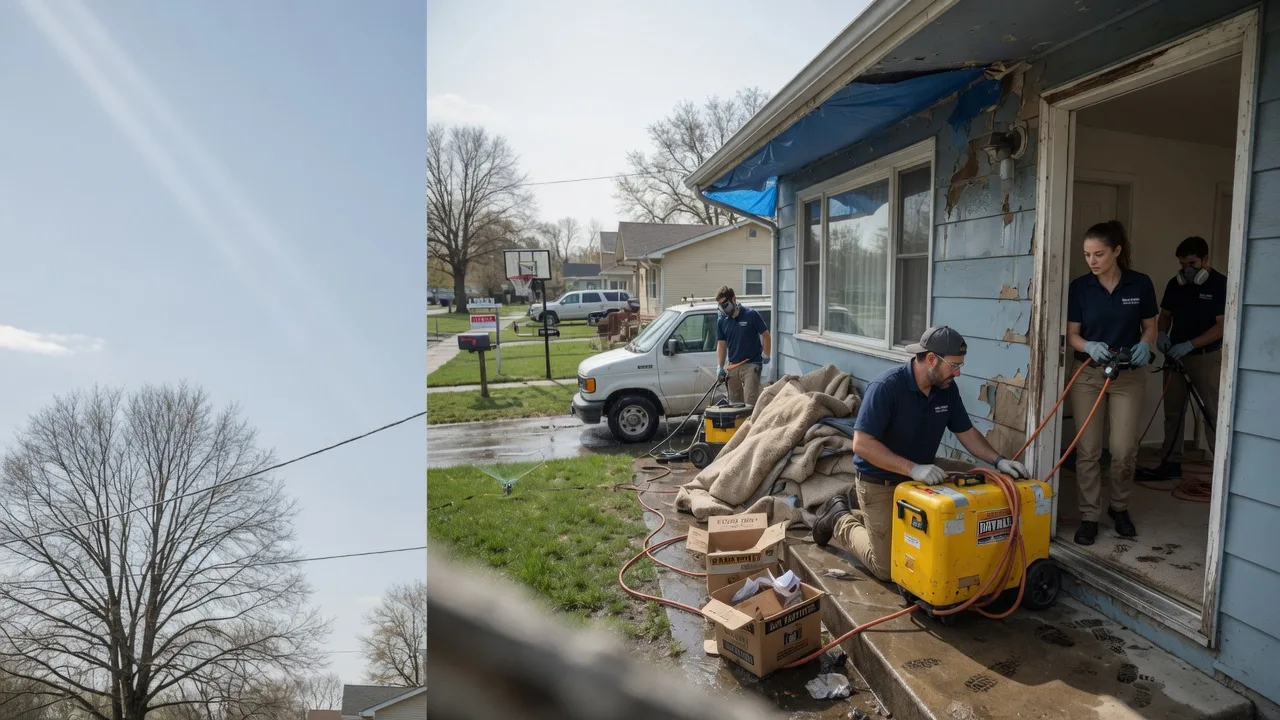 Basement Flood Cleanup in Beaumont, KS near me